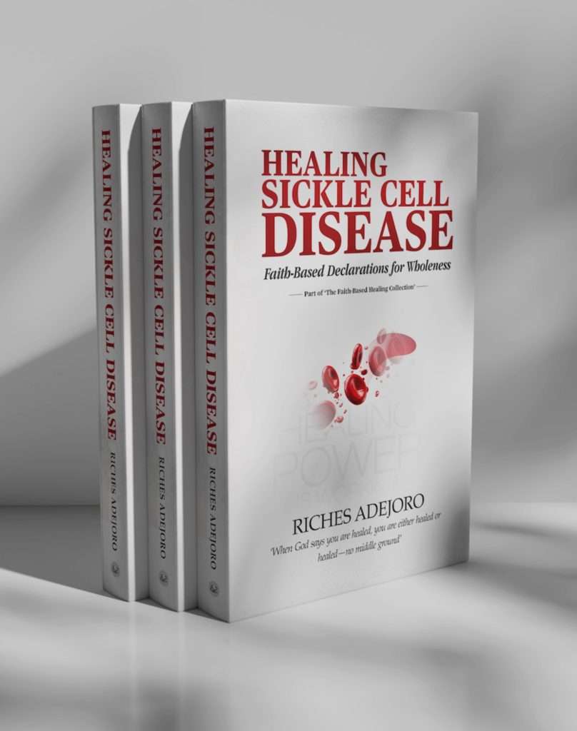 Healing Sickle Cell Paperback Mockup Display