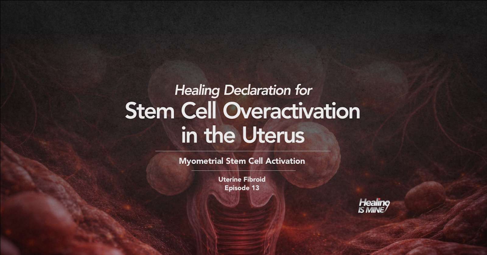 Stem cell overactivation in the uterus (Myometrial Stem Cell Activation) - uterine fibroid nodules arising within myometrial tissue.