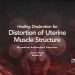 Distorted uterine wall architecture with multiple fibroid nodules disrupting normal myometrial structure