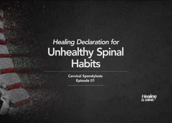 Unhealthy spinal habits healing declaration for cervical spondylosis episode one.